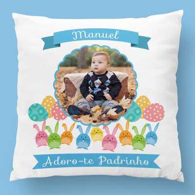 almofada personalizada adoro-te padrinho rapaz almofada personalizada adoro-te padrinho rapaz