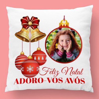 almofada de natal com foto 3 almofada de natal com foto 3