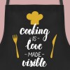 avental cooking love made visible 