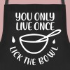 avental lick the bowl