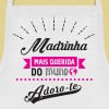 avental madrinha mais querida do mundo