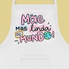 avental mãe mais linda do mundo