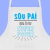 avental pai super poder