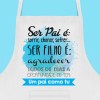 avental ser pai é