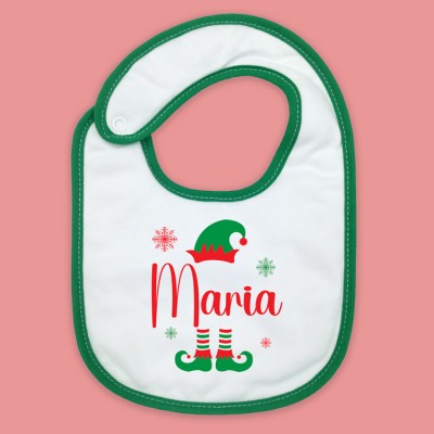 babete natal elfo com nome babete natal elfo com nome