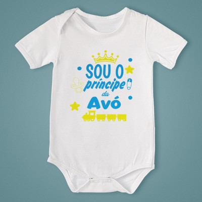 Body Sou O Principe Da avó Body Sou O Principe Da avó