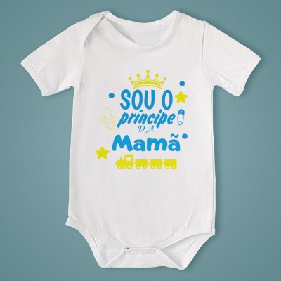 Body Sou O Principe Da mamã Body Sou O Principe Da mamã