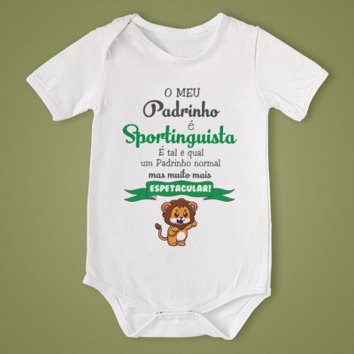 body padrinho sportinguista body padrinho sportinguista
