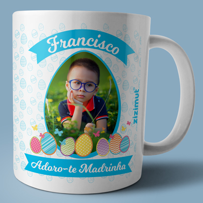 caneca adoro-te madrinha menino caneca adoro-te madrinha menino