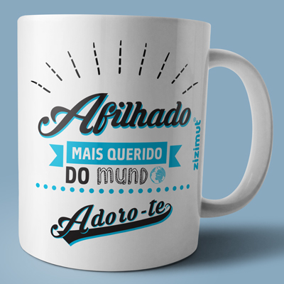 caneca afilhado caneca afilhado