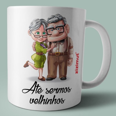 caneca até sermos velhinhos caneca até sermos velhinhos