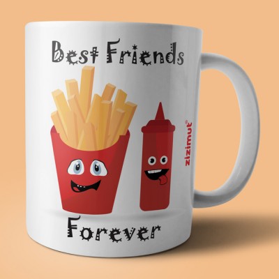 caneca best friends forever ketchup caneca best friends forever ketchup