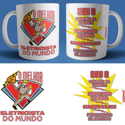 caneca eletricista caneca eletricista