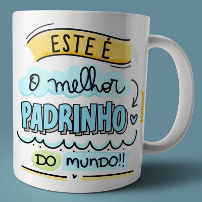 caneca este é o melhor padrinho do mundo caneca este é o melhor padrinho do mundo