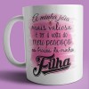 caneca filha com nome caneca filha com nome