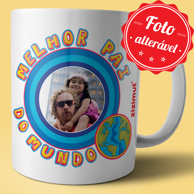 caneca melhor pai do mundo com foto caneca melhor pai do mundo com foto