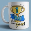 caneca pai sou o teu fã numero 1 com foto caneca pai sou o teu fã numero 1 com foto