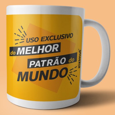 caneca patrão caneca patrão