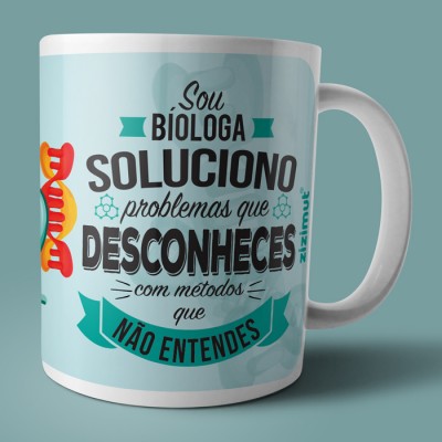 caneca bióloga caneca bióloga