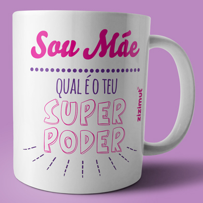 caneca sou mae superpoder caneca sou mae superpoder