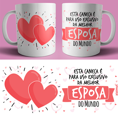 caneca uso exclusivo esposa caneca uso exclusivo esposa