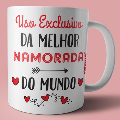 caneca uso exclusivo namorada 2 caneca uso exclusivo namorada 2