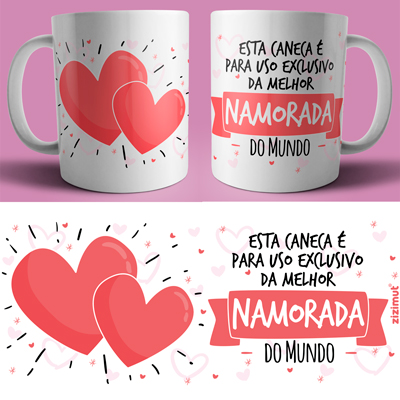caneca uso exclusivo namorada caneca uso exclusivo namorada
