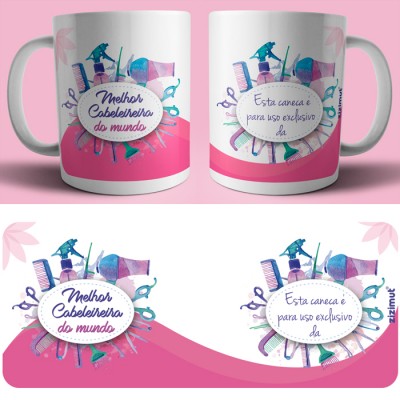 caneca cabeleira caneca cabeleira