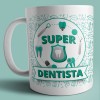 caneca dentista verde