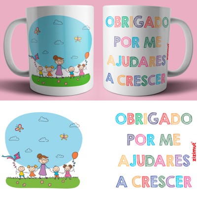 caneca educadora de infância caneca educadora de infância