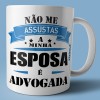 caneca esposa advogada