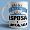 caneca esposa advogada