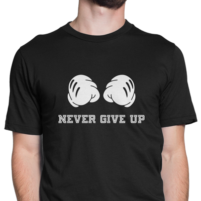 never give up never give up