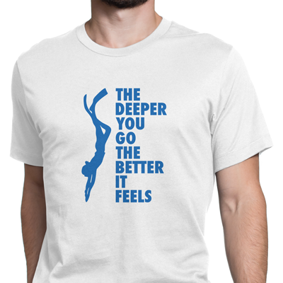 the deeper you go the deeper you go