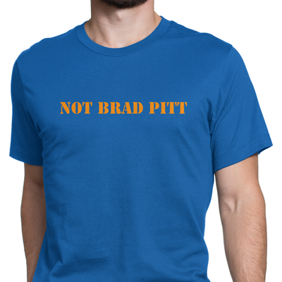 not brad pitt not brad pitt