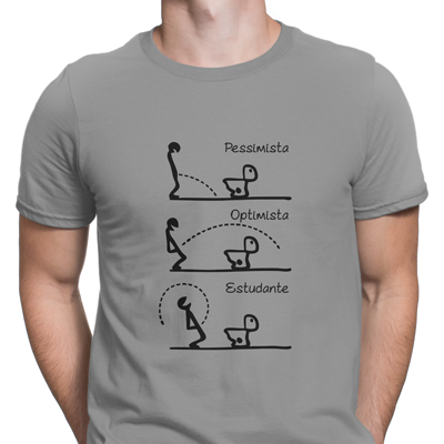 pessimista, optimista, estudante pessimista, optimista, estudante