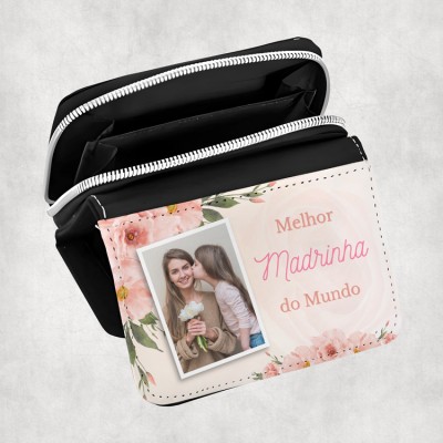 carteira de senhora pequena melhor madrinha do mundo com foto carteira de senhora pequena melhor madrinha do mundo com foto