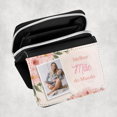 carteira de senhora pequena melhor mãe do mundo com foto 2 carteira de senhora pequena melhor mãe do mundo com foto 2