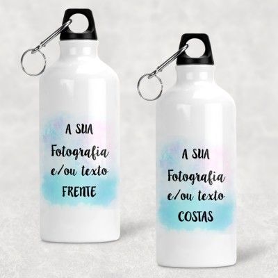 GARRAFA PERSONALIZADA IMPRESSÃO FRENTE E COSTAS 400 ML GARRAFA PERSONALIZADA IMPRESSÃO FRENTE E COSTAS 400 ML